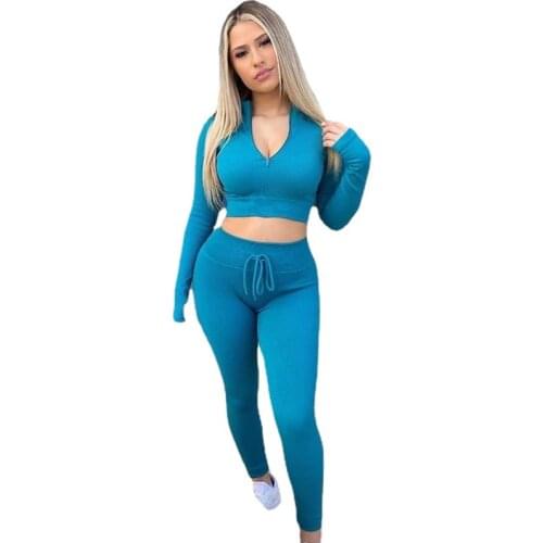 Women High Waist Sport Suit Workout Clothes For Women Sportwear Women Set Running Fitness Leggings Seamless Yoga Set Sexy Zipper