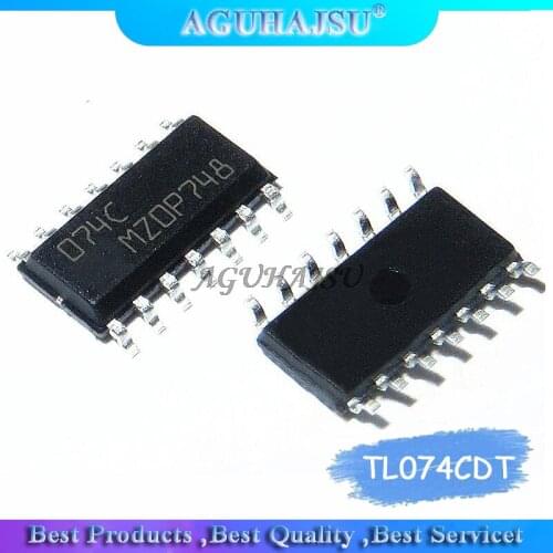 10PCS TL074CDT TL074 SOP14 SOP TL074C SMD 074C new original