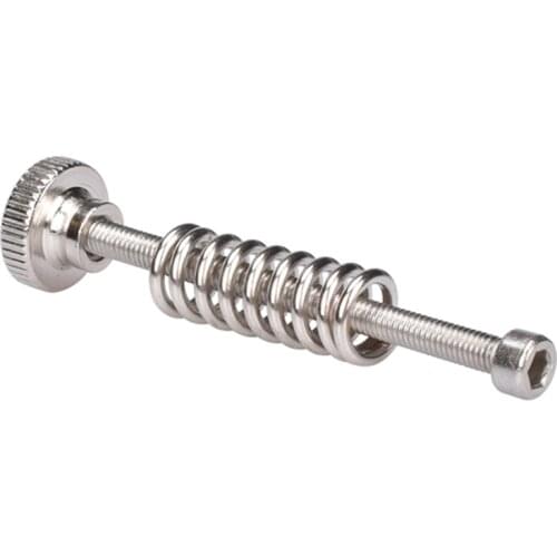 3D Printer M3 Leveling Nut Countersunk Head Screw Aluminum Board Hot Bed Countersunk Head Leveling Spring Assembly