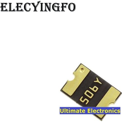 50pcs 1812 SMD PTC Resettable fuse 0.5A 500mA 15V MF-MSMF050-2