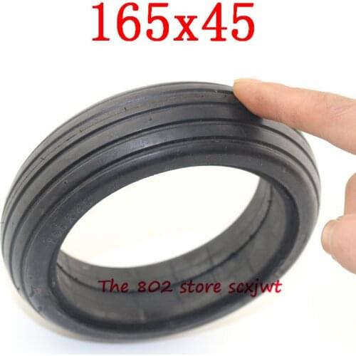 Free shipping 165x45 tyre 6.5 inch Non-inflatable tire for Two Wheels Hoverboards and Electric Scooters