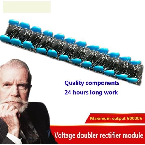 Voltage Doubler Rectifying Circuit Board 24 Times Rectifier 60000V High Voltage Multiplier Electrostatic Generator
