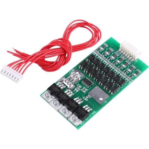 7S 24V 20A Lithium Battery BMS Protection Board 1pc with Balancing Function