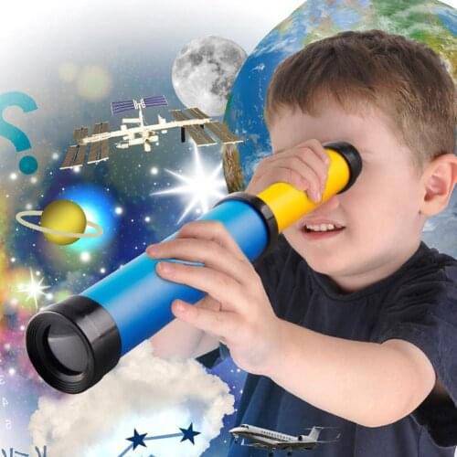 DIY Creative Telescope Early Educational Science Toys Experiment Set Kids Gift