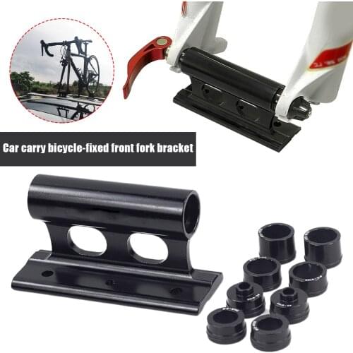 Bike Fork Mount Quick Release Fork Mount Truck Bed Bicycle Carrier Fixed Clip Luggage Rack for Bike Truck Trailer solid and safe
