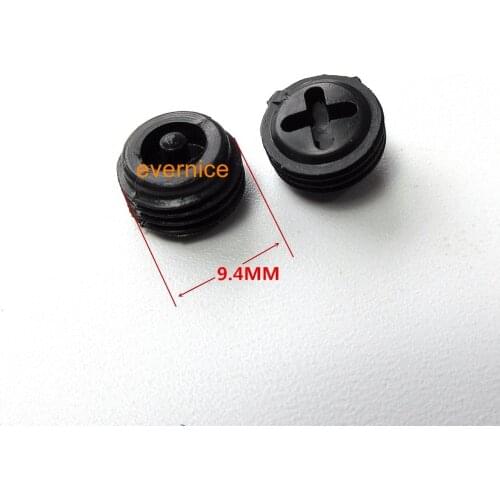 2 Pcs Carbon Brush Cover Cap For Sewing Machine Motor.D=9.4 MM