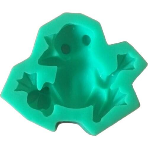 Frog Fondant Cake Mold Silicone Baking Tools Pudding Dessert Molds For Cake Decorating Chocolates Soap Mould H432