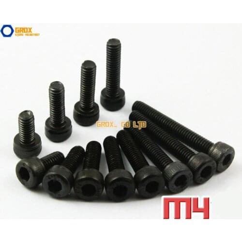 M4 Allen Bolt Hex Socket Cap Screw 12.9 Grade Alloy Steel