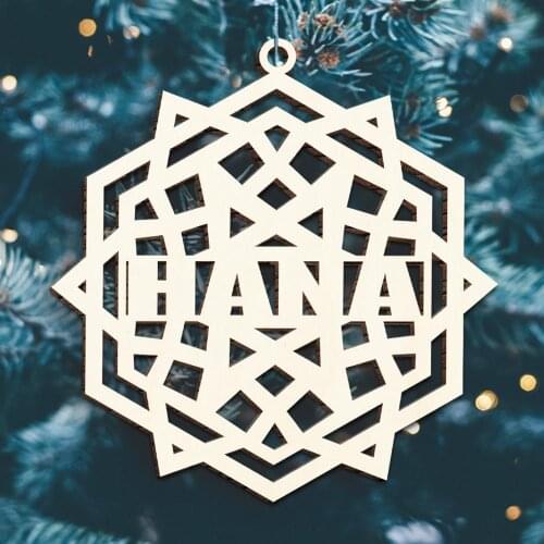 MissBFM Wooden Christmas Decorations