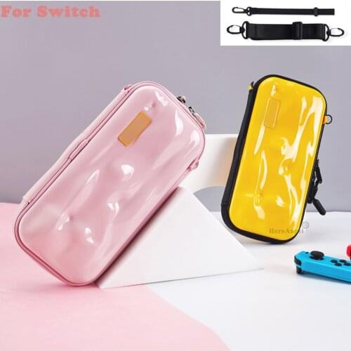 New Portable Storage Bag for Switch Hard Protective Bump Bag Waterproof Shell Case Travel Carrying Case for NS Switch Case