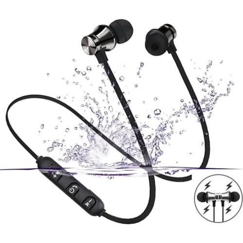 New XT11 Magnetic Adsorption Wireless Bluetooth 4.2 In-Ear Earphone Sports Headphone Stereo Earpiece Fone De Ouvido For Phone
