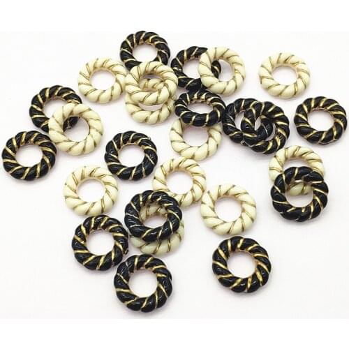New arrival! 16x8mm 900pcs Bronzing effect Ring Beads for Handmade Necklace Earring DIY Parts,Jewelry Findings & Components