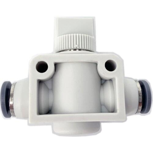 HVFF 2/Two Ways Quick Fittings Pneumatic Air Push Connector Tube Hose Plastic Pneumatic Parts OD 4 6 8 10 12mm