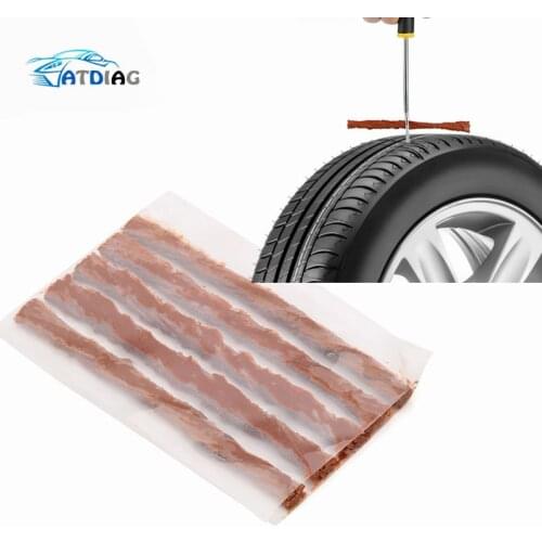 5Pcs/Lot Tubeless Tire Repair Strips Stiring Glue for Tyre Puncture Emergency Car Motorcycle Bike Tyre Repairing Rubber Strips