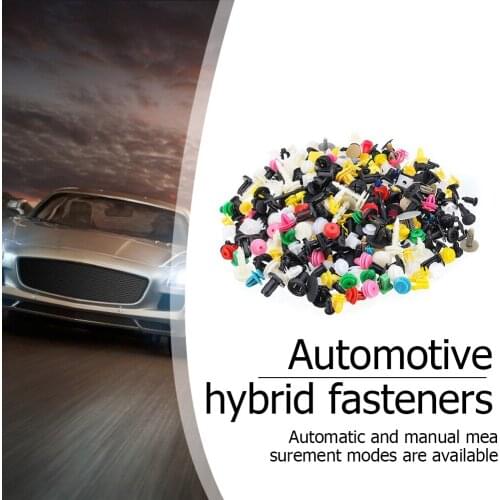 Mixed Automotive Retainer Fastener Rivets Plastic Kit Door Panel Fender Liner Vehicle Car Bumper Interior Trim Push Clips Auto