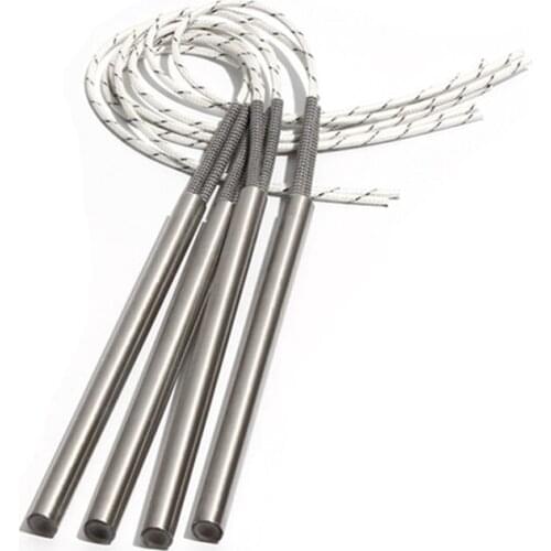 2PCS 14mm 165~185mm 316SUS Tubular Cartridge Heaters 110V/220V/380V Electric Heating Pipe 950W/970W/1000W/1050W