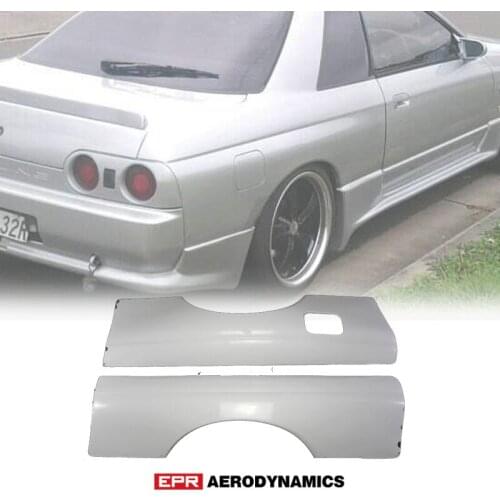 WID Style FRP Fiber Unpainted Rear Fender+30MM For Nissan Skyline R32 GTS Car accessories Exterior Body kits