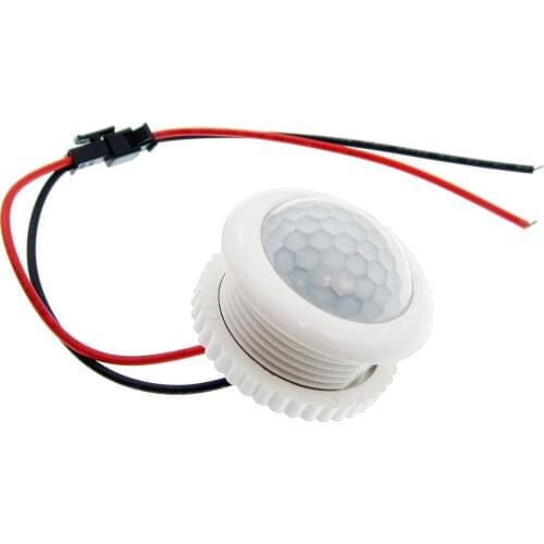 Y24) 5pcs 220V 50HZ PIR IR Infrared Human Body Induction Switch Light Control Ceiling Lamp Motion Sensor Detector On Off