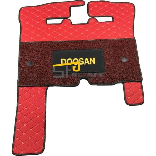 Free shipping for excavator Doosan Daewoo DX150LC/215LC/220LC/225LC/260LC-9C cab mat floor mat