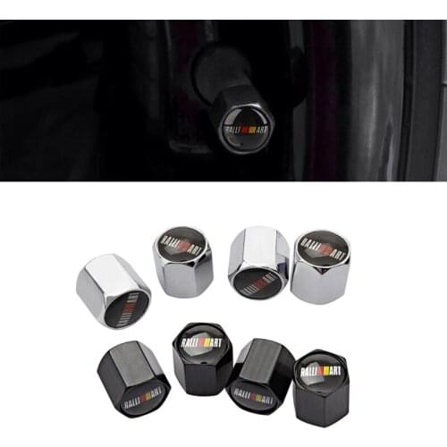 For Mitsubishi Pajero Montero Outlander Lancer ASX Airtrek Mirage Galant Ralliart Logo Car Parts Tyre Valve Caps Air Cover