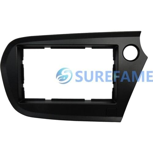 Double Din Car Fascia for for Honda Insight (right wheel) Radio DVD Stereo CD Panel Dash Mount Trim Kit Face Bezel Facia
