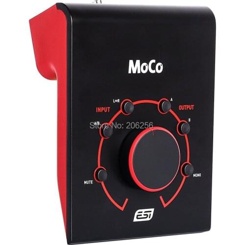 ESI MoCo Speaker Monitor Controller The microphone fashion music tour Passive Monitor Controller with 2 stereo I/O