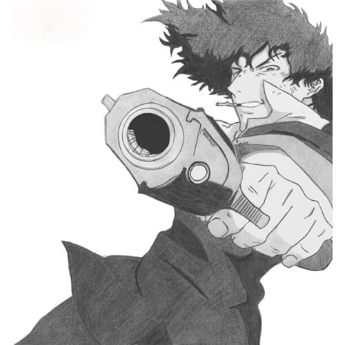 Personality Cowboy Bebop Decal Trunk Occlusion Scratch Motorcycle Helmet Car Stickers Camper SUV Graphics Apply To Car Window