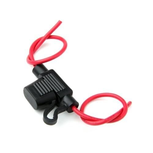 KSOL 14AWG Wire In-line Car Automotive Mini Blade Fuse Holder 20A