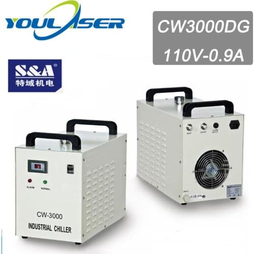 Teyu S&A 110V CW3000DG Co2 Laser Industry Chiller for Laser Engraving Cutting Machine Water Cooling