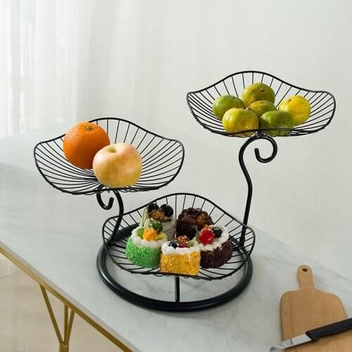 Multi-layer Cake Stand Dessert Pastry Dessert Display Stand Fruit Plate Dried Fruit Plate Tea Table Candy Snack Plate