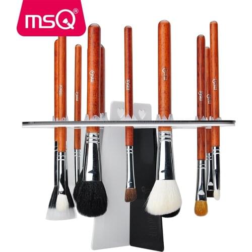 MSQ New Arrival Drying Rack Shelf 26 Holes Brush Holder Brushes Organizer Stand Accessories Comestic Brushes Aside Hang Tools