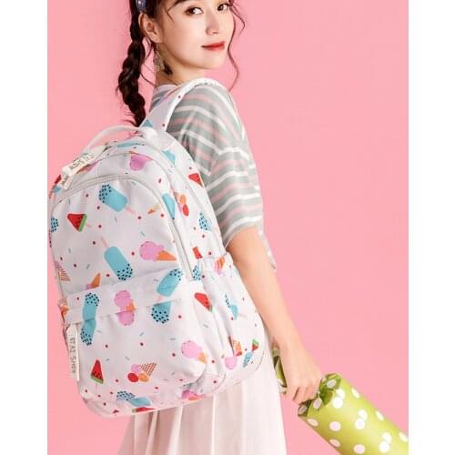 Teen School Bags for Girls Laptop Backpack Women Teenage Student Bookbags Big Capacity Waterproof Junior High Bag School New
