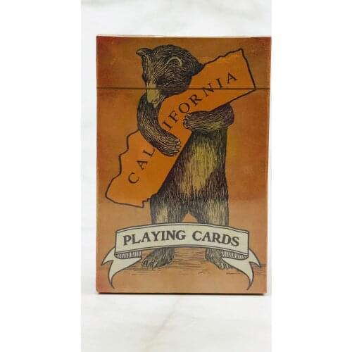 Brand New Vintage Style Playing Cards I Love You California Poker Colorful Bear Limited Collectors Edition Set Never Open