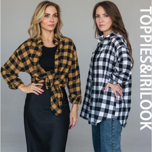 Toppies Women's Plaid Shirts
