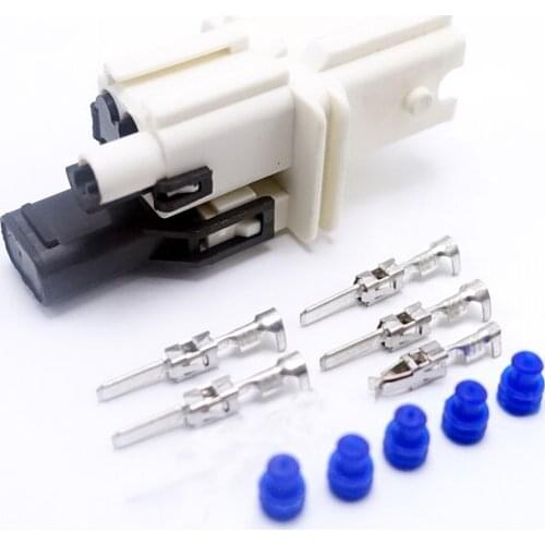 1 Sets Kits 5 Pin/way Plastic Waterproof Sealed Electric Sensor Wire Connector Female