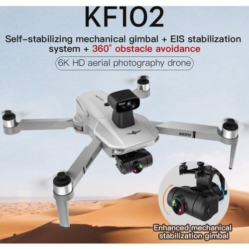 2021 New KF102 Drone 8k HD Camera 2-Axis Gimbal Professional Anti-Shake Aerial Photography Brushless Foldable Quadcopter 1.2km