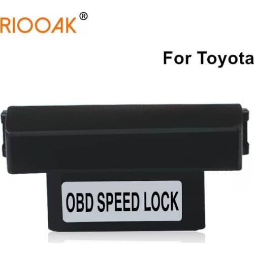 Car Window Closer Safety Auto OBD Speed Lock Unlock Device Plug And Play For Toyota Prius 2011-2016