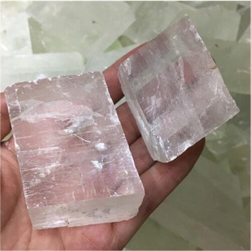 White Calcite Rough Stone Natural Quartz Hand Made Gemstones For Healing Reiki
