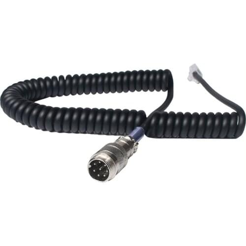MH-31A8J Mic Microphone Short Wave Radio Speaker Cable for YAESU FT-817 FT-857 FT-897 FT-450 Walike Talkie Replace MH31A8J