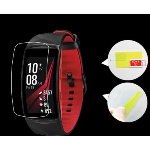 5pcs Anti-scratch Soft TPU Ultra HD Clear Protective Film Guard For Samsung Gear Fit 2 Pro Fit2 Pro Full Screen Protector Cover