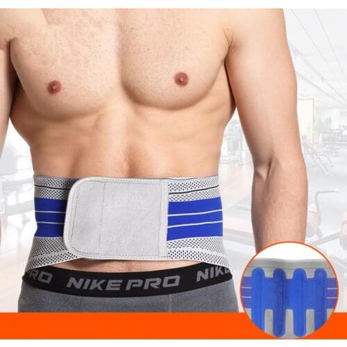 New Four Spring Brace Slimming Belt Waist Support Stabilizing Lumbar Lower Back Brace Waist Trimmer Belt Fitness Sports Belt