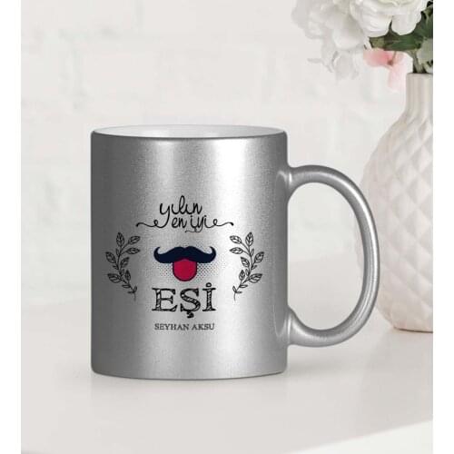 Personalized The Year 'S Best Wife Silver Gilt Mug Cup