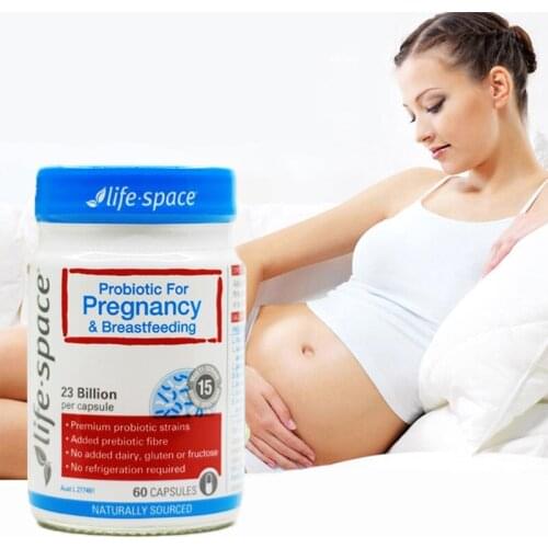 Australia Life Space Probiotic for Pregnancy & Breastfeeding 60 Capsules Support Healthy Immune Digestive System