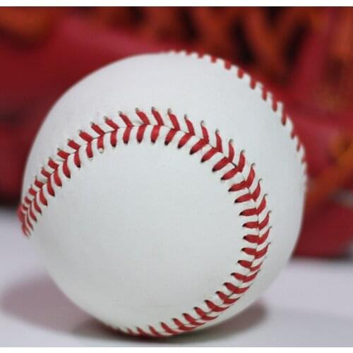 Standard Size 9 Inches wool baseballs for Team Game Competition Pitching Catching Training