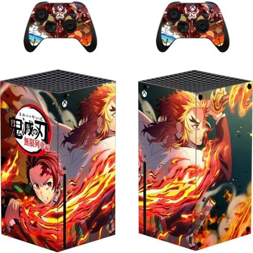 Gui Style Xbox Series X Skin Sticker for Console & 2 Controllers Decal Vinyl Protective Skins Style 1