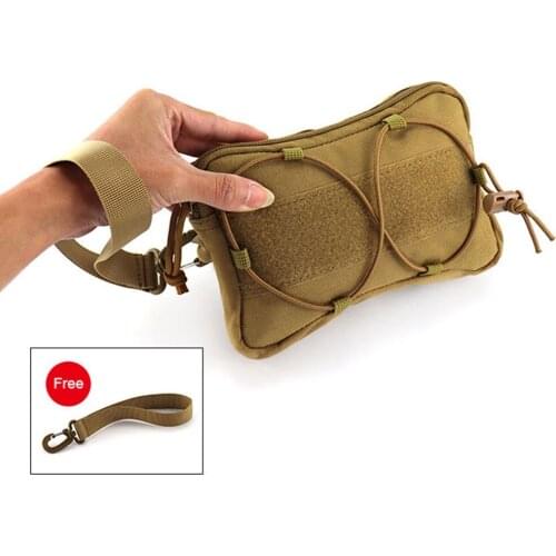 Tactical Lanyard Bag Multifunctional Portable Magazine Pouch Outdoor Hunting Hanging Packets Military MOLLE Accessory Bags X560D