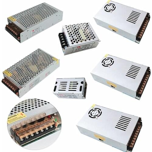 Lighting Transformer 1A 2A 3A 5A 10A 15A 20A 30A 40A 50A 110-220V to 12V LED driver switch power supply adapter for LED strip