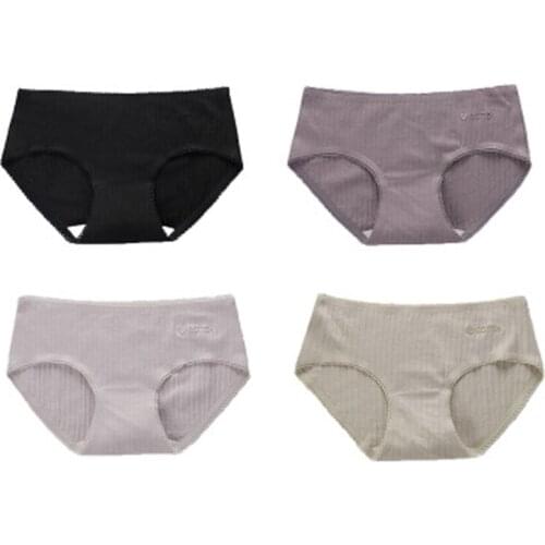 Hot Selling Cotton womens briefs sexy low-waist panties Ladies briefs Ladies Cotton Briefs underwear