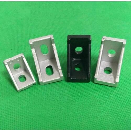 2028 Corner Bracket Fitting Angle L connector Bracket Fastener For Aluminum Profile 2020