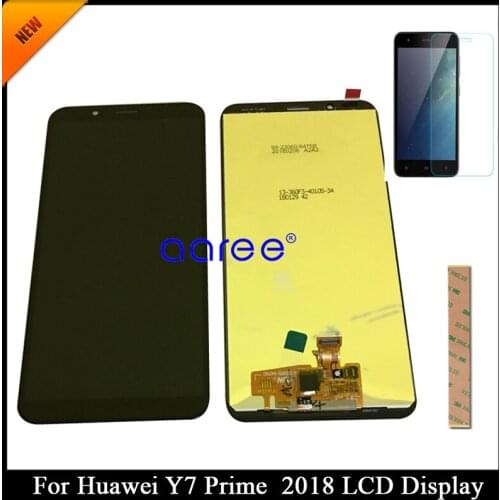 100% Tested Grade AAA For HUAWEI Y7 Prime 2018 LCD Display For Huawei Y7 Pro LCD Screen Display Touch Digitizer Assembly